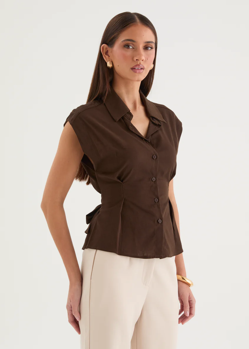 Francisco Top - Chocolate - Image 10