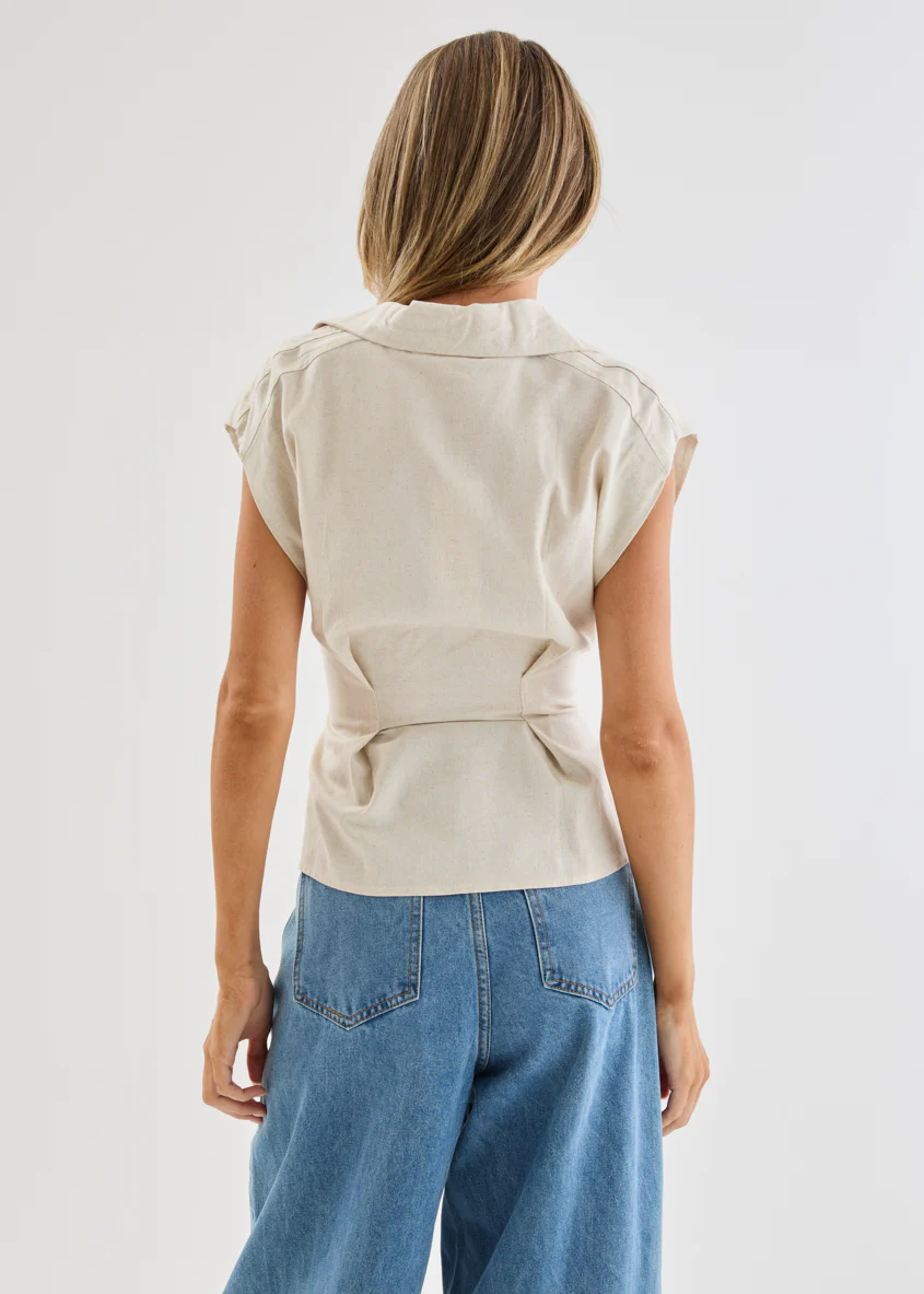 Francisco Top - Oatmeal - Image 14