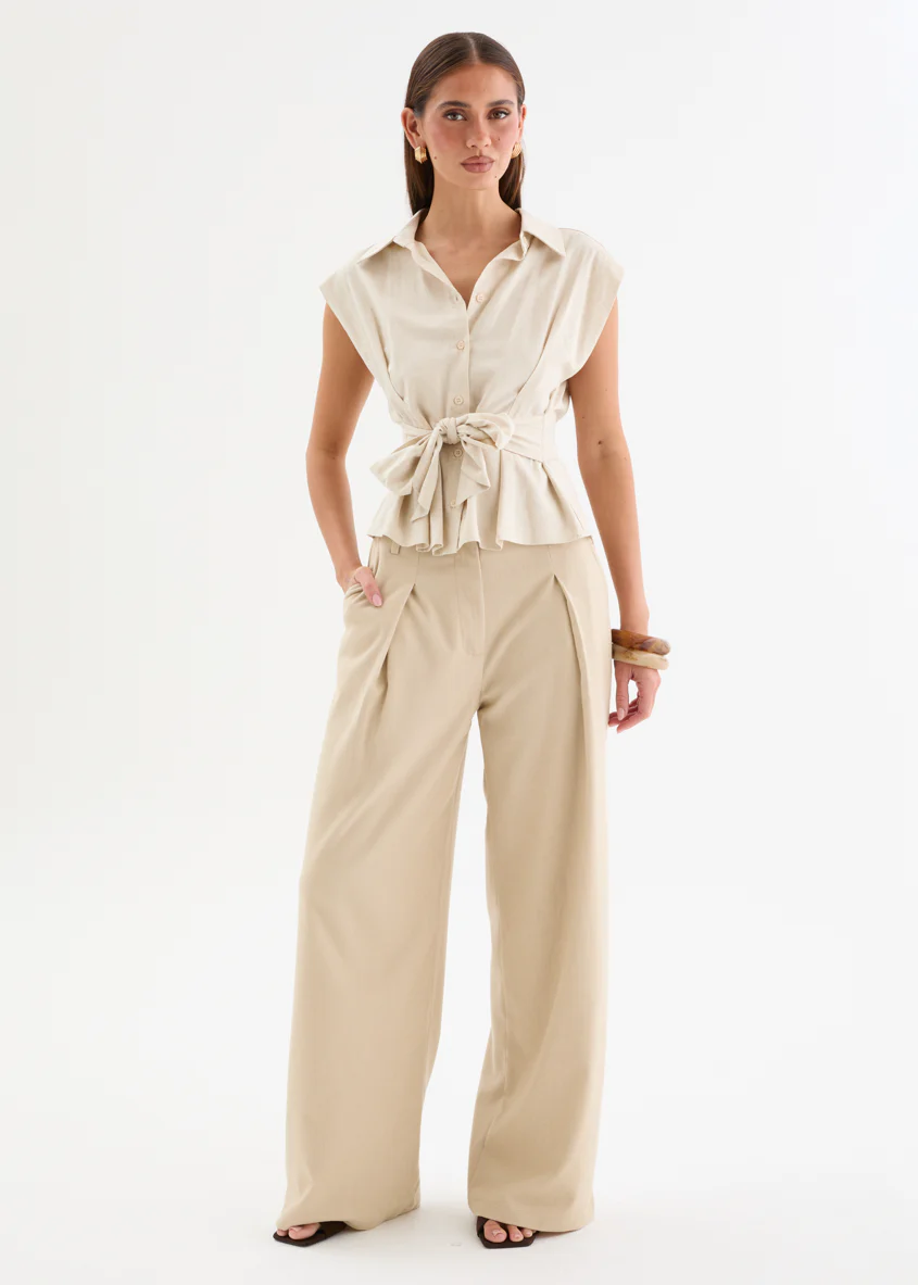 Francisco Top - Oatmeal - Image 3