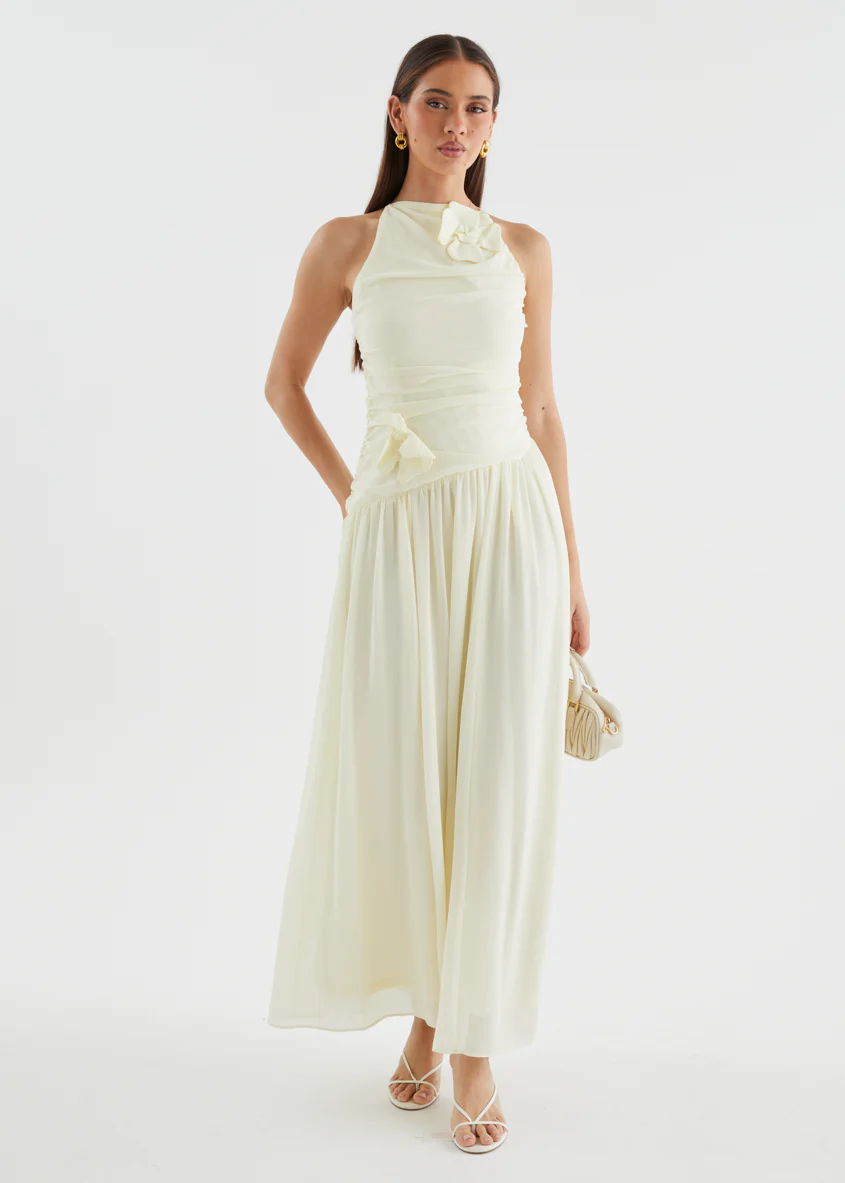 Gillian Maxi Dress - Butter - Image 6