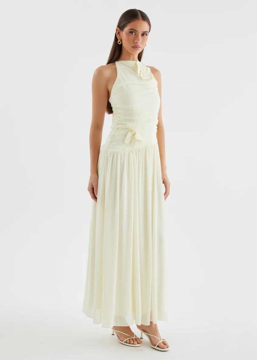 Gillian Maxi Dress - Butter - Image 8