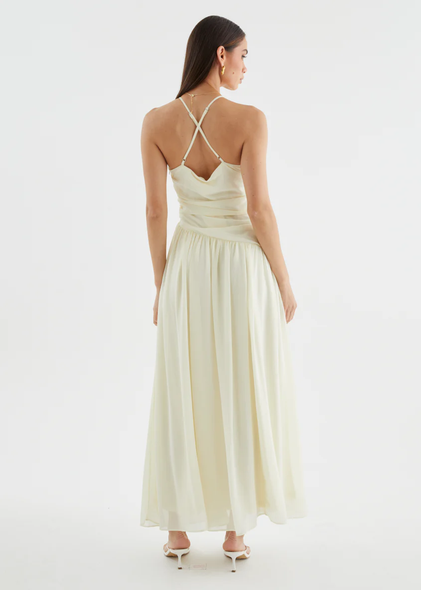 Gillian Maxi Dress - Butter - Image 9