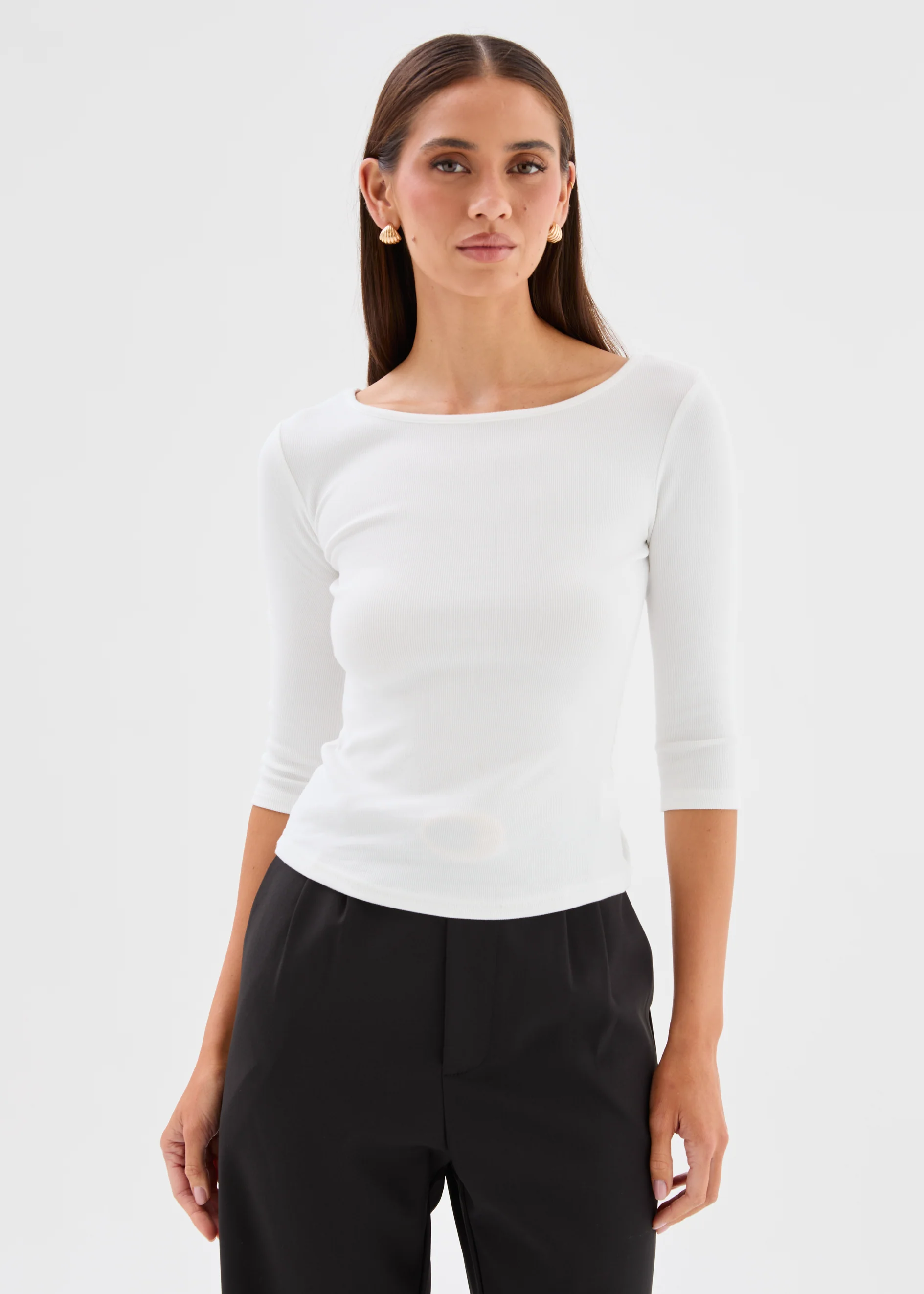 Helina Top - Off White - Image 3