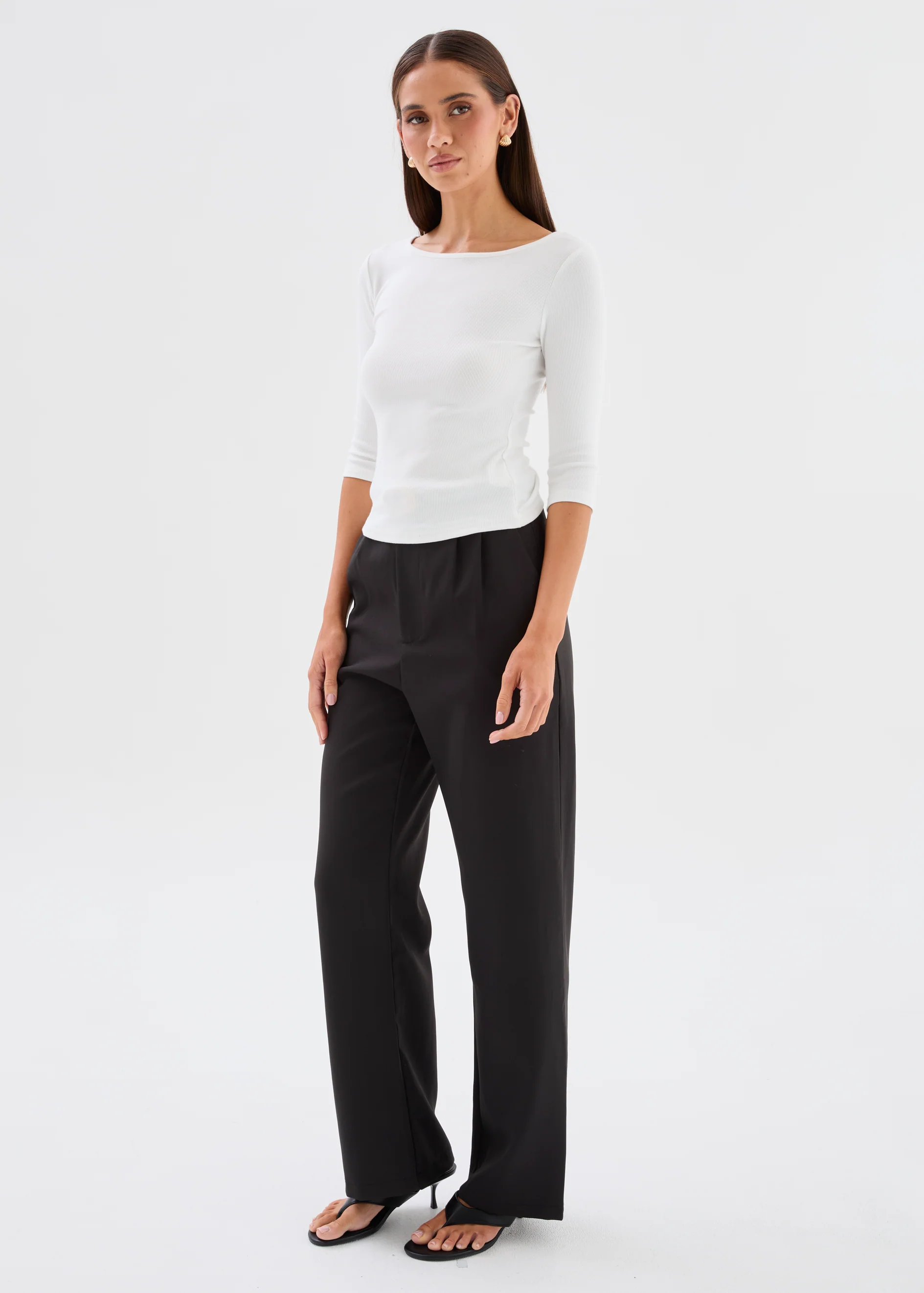 Helina Top - Off White - Image 5