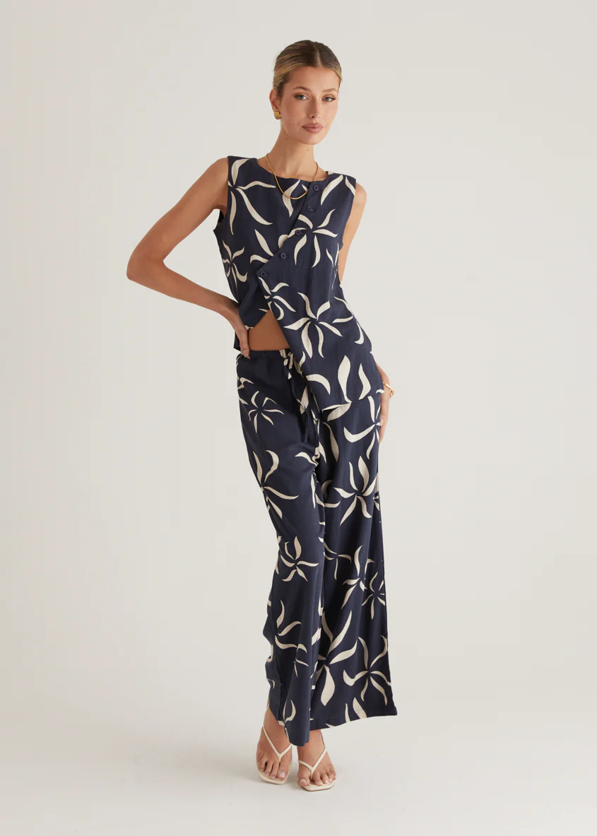 Hunter Pants - Navy Ayana - Image 11