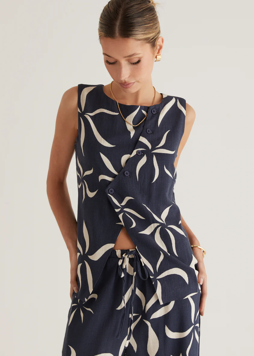 Hunter Pants - Navy Ayana - Image 14