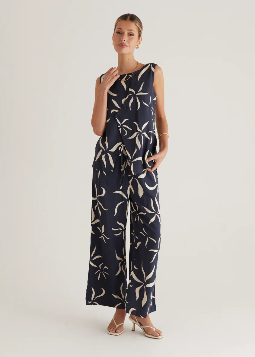 Hunter Pants - Navy Ayana - Image 16