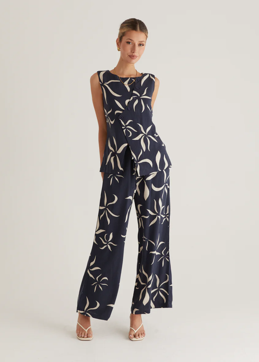 Hunter Pants - Navy Ayana - Image 17