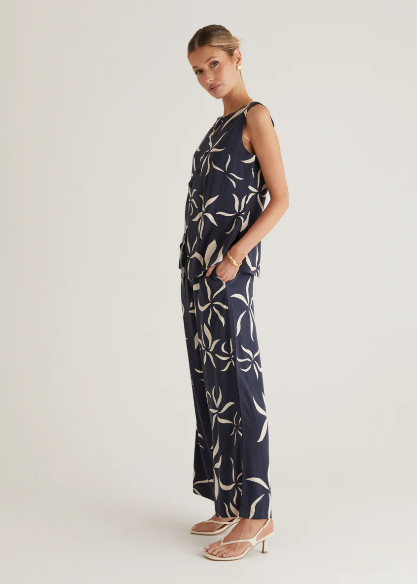 Hunter Pants - Navy Ayana - Image 18