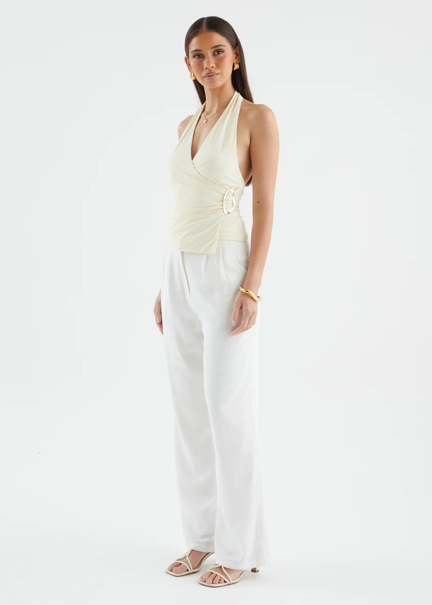 Husky Halter Top - Banana - Image 7