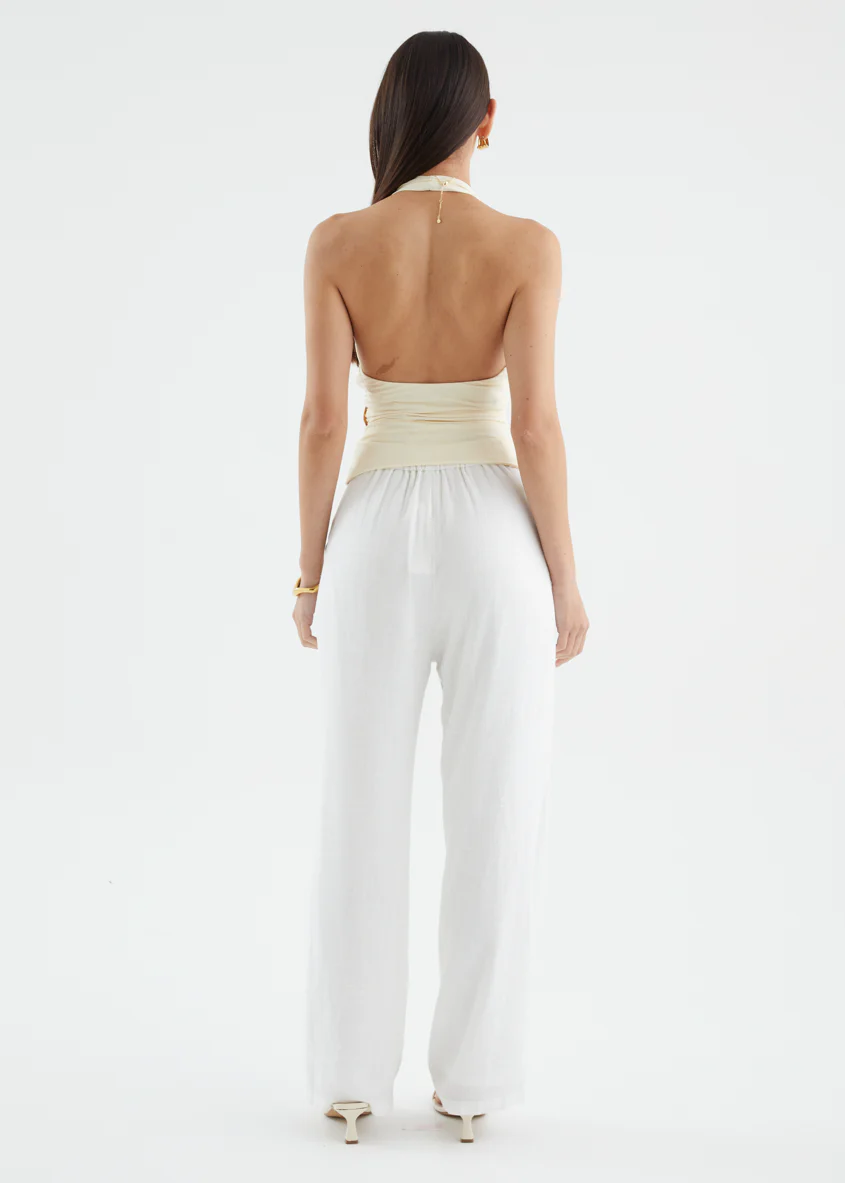 Husky Halter Top - Banana - Image 8