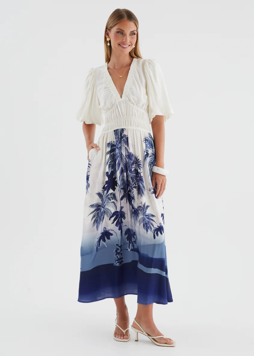 Illuka Maxi Dress - Indigo Island - Image 4