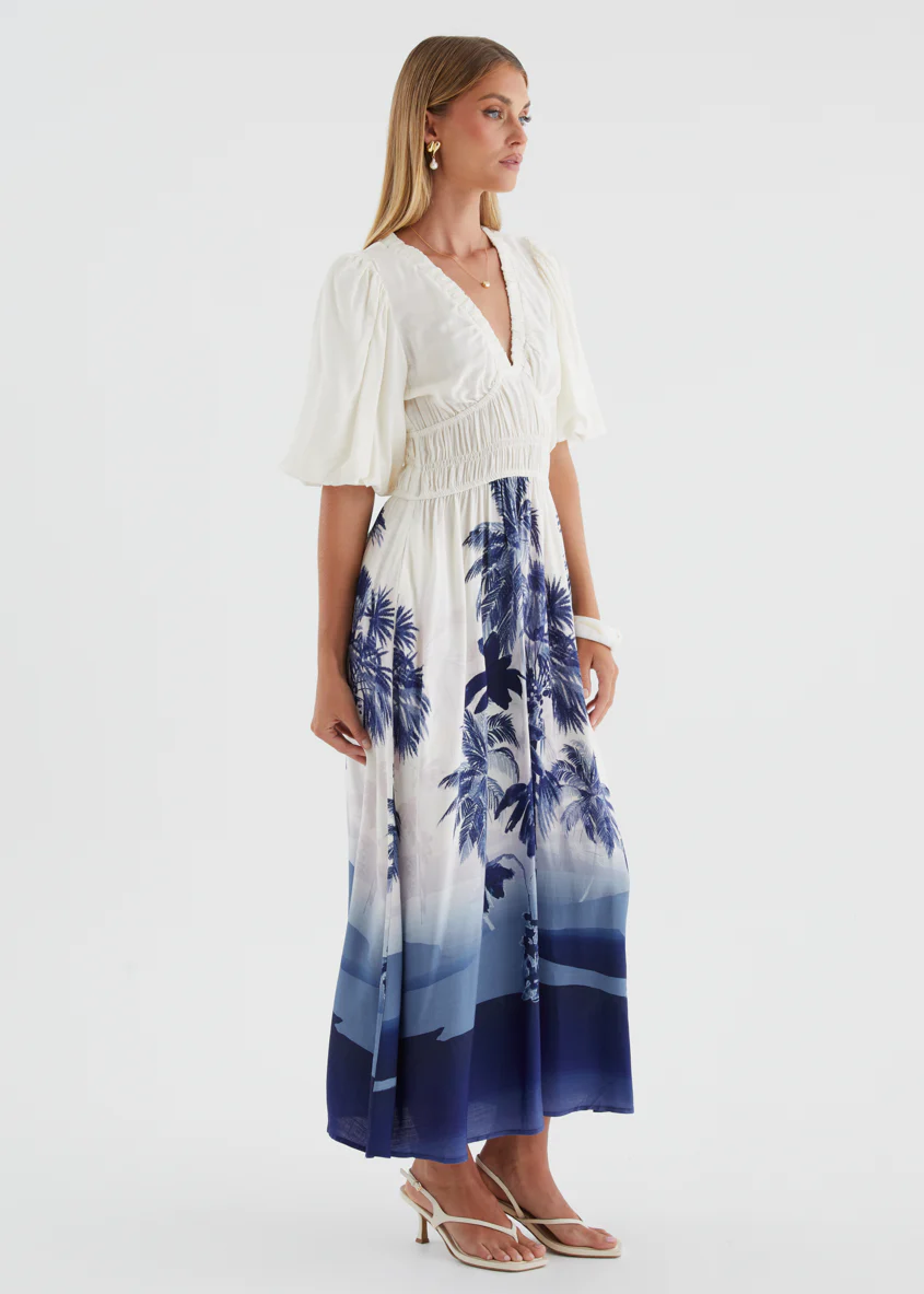 Illuka Maxi Dress - Indigo Island - Image 5