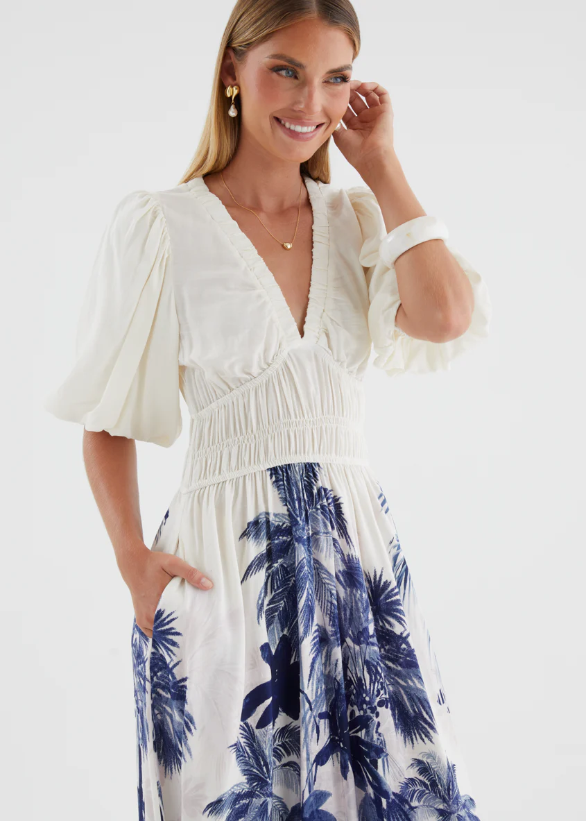 Illuka Maxi Dress - Indigo Island - Image 7