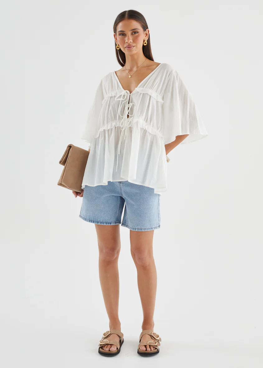 Imelda Blouse - Off White - Image 12
