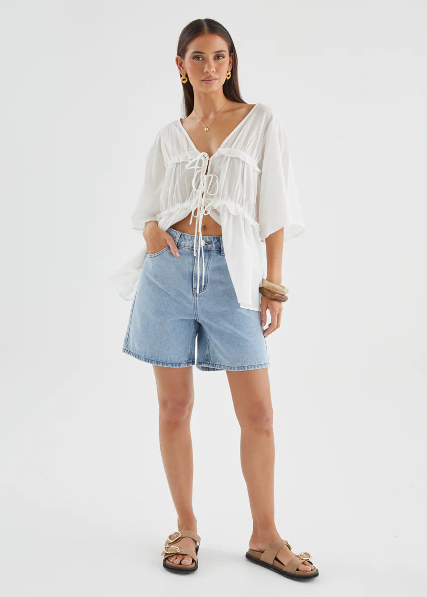 Imelda Blouse - Off White - Image 13