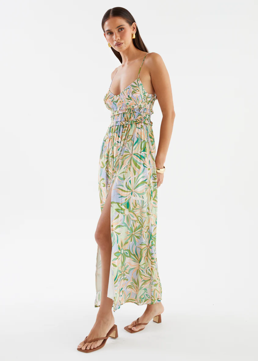 Jacey Maxi Dress - Mojito Fleur - Image 6