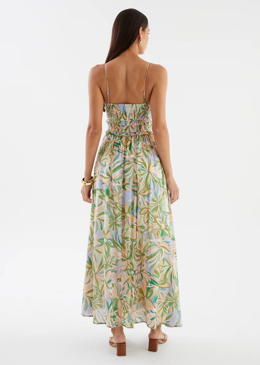 Jacey Maxi Dress - Mojito Fleur - Image 7