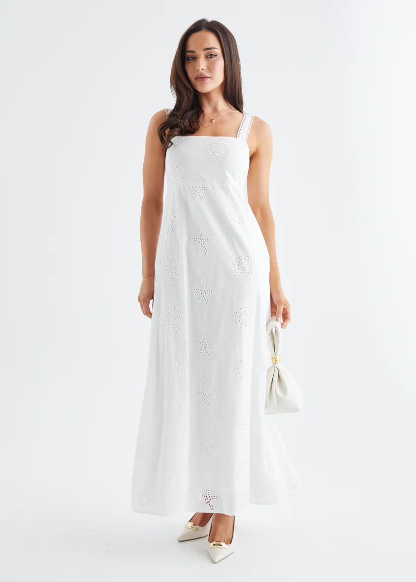 Jameson Maxi Dress - Off White - Image 2
