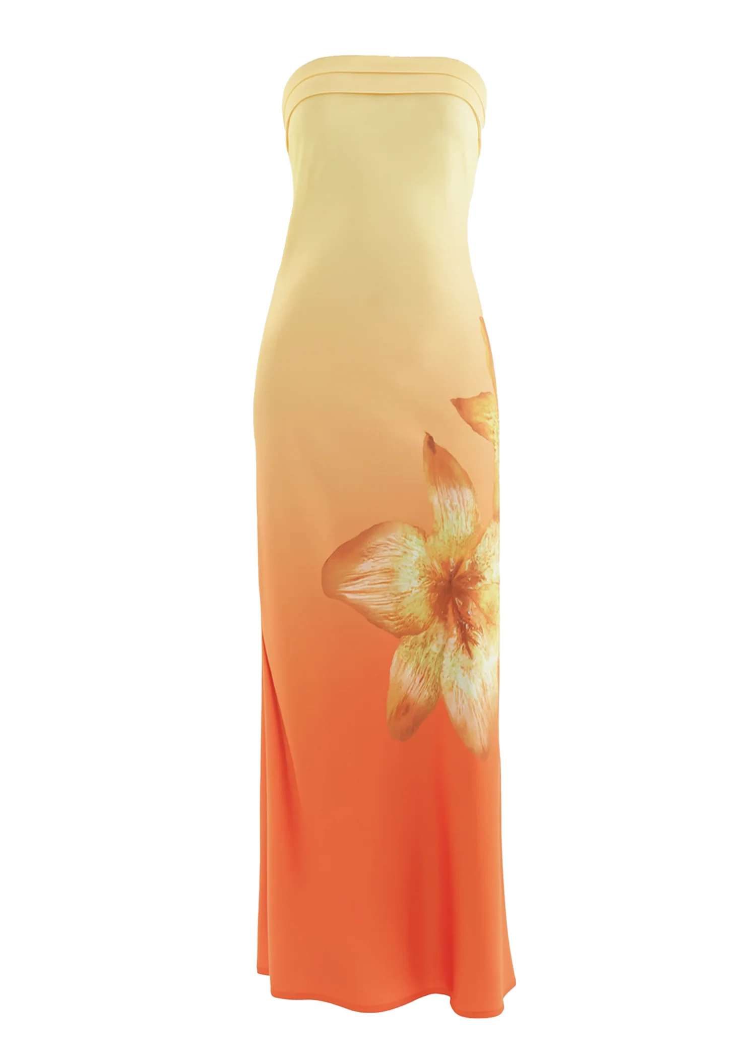 Jamie Strapless Maxi Dress - Sunrise Bloom - Image 4