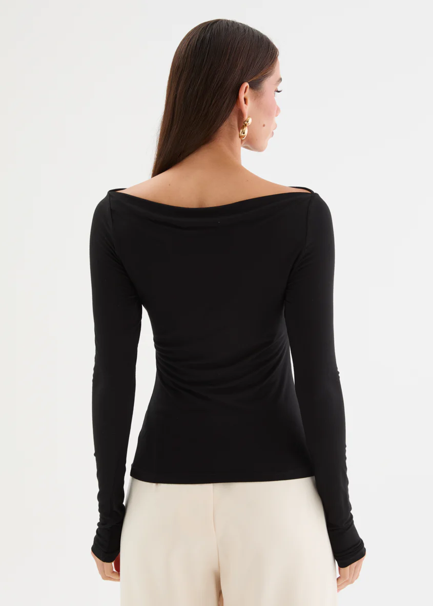 Jaselle Top - Black - Image 6