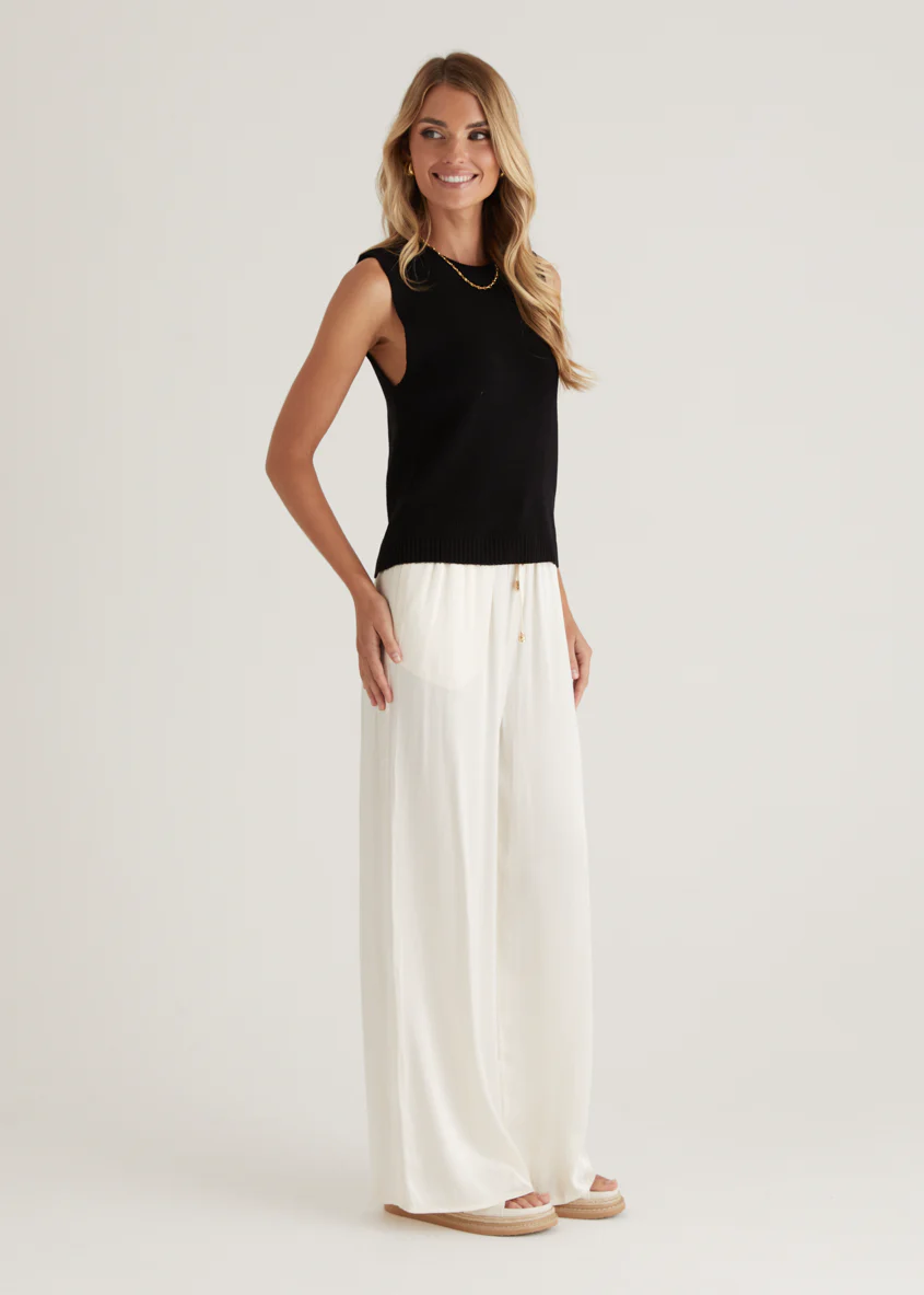 Jaylee Knit Tank - Black - Image 7