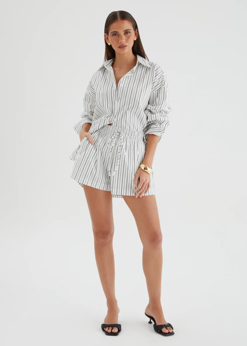 Jenkins Shirt - White Stripe - Image 2
