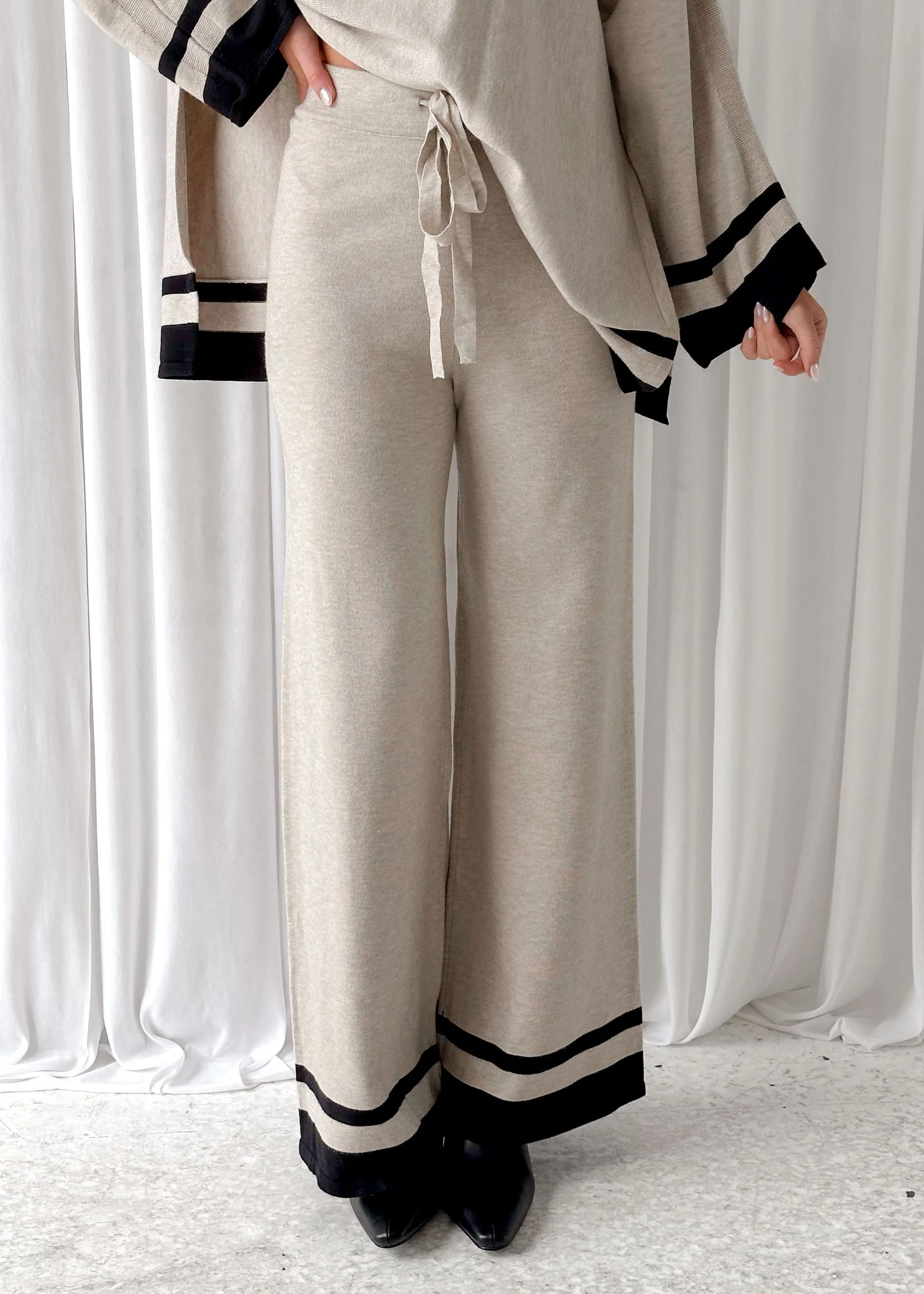 Jenner Knit Pants - Sand - Image 7