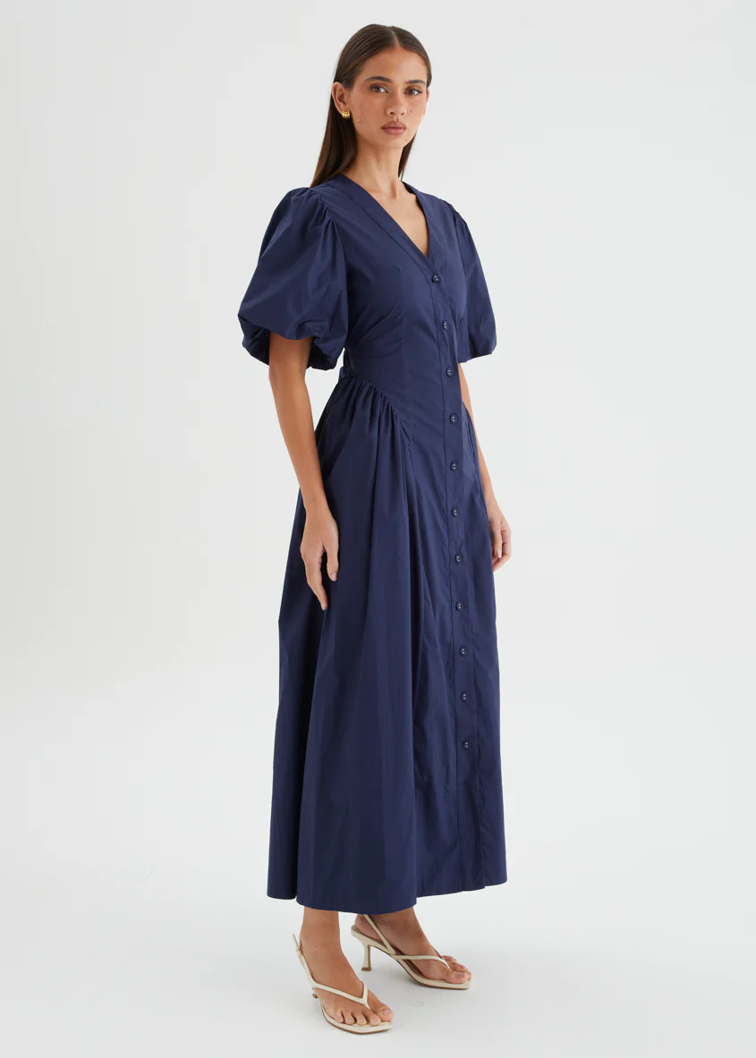 Jessinta Maxi Dress - Navy - Image 12