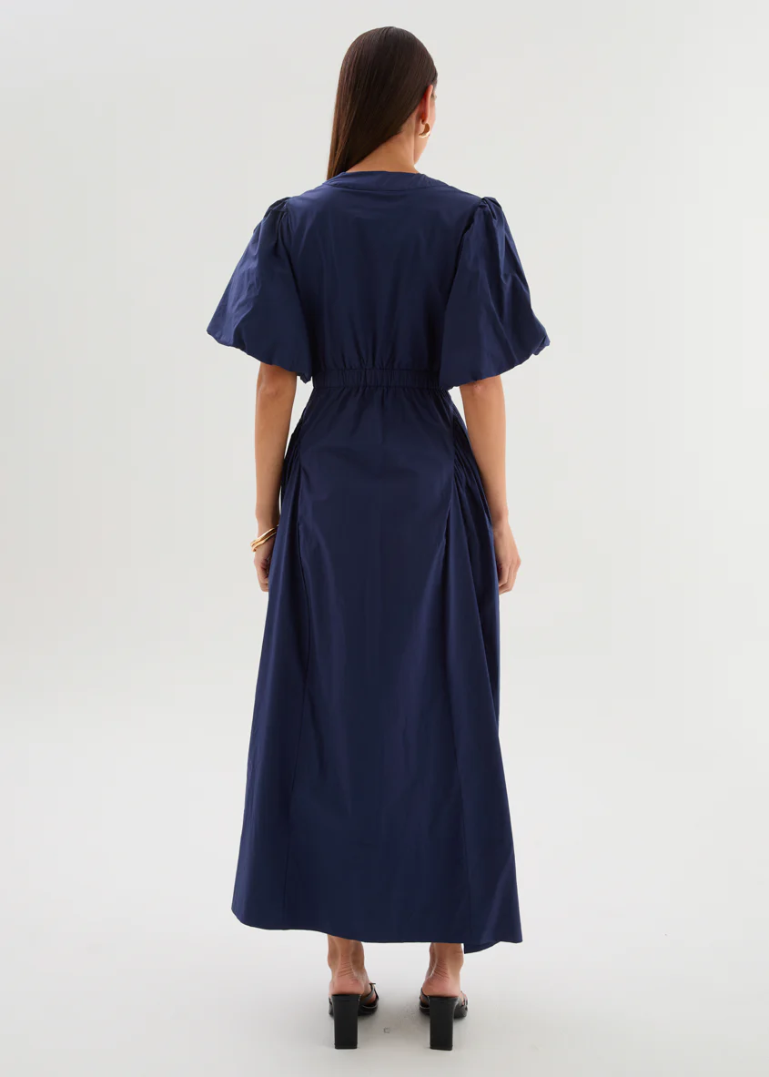 Jessinta Maxi Dress - Navy - Image 6