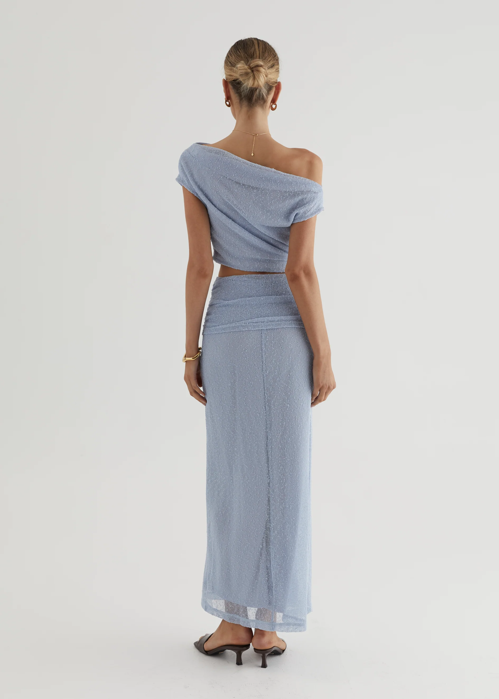 Jordan Maxi Skirt - Blue - Image 15