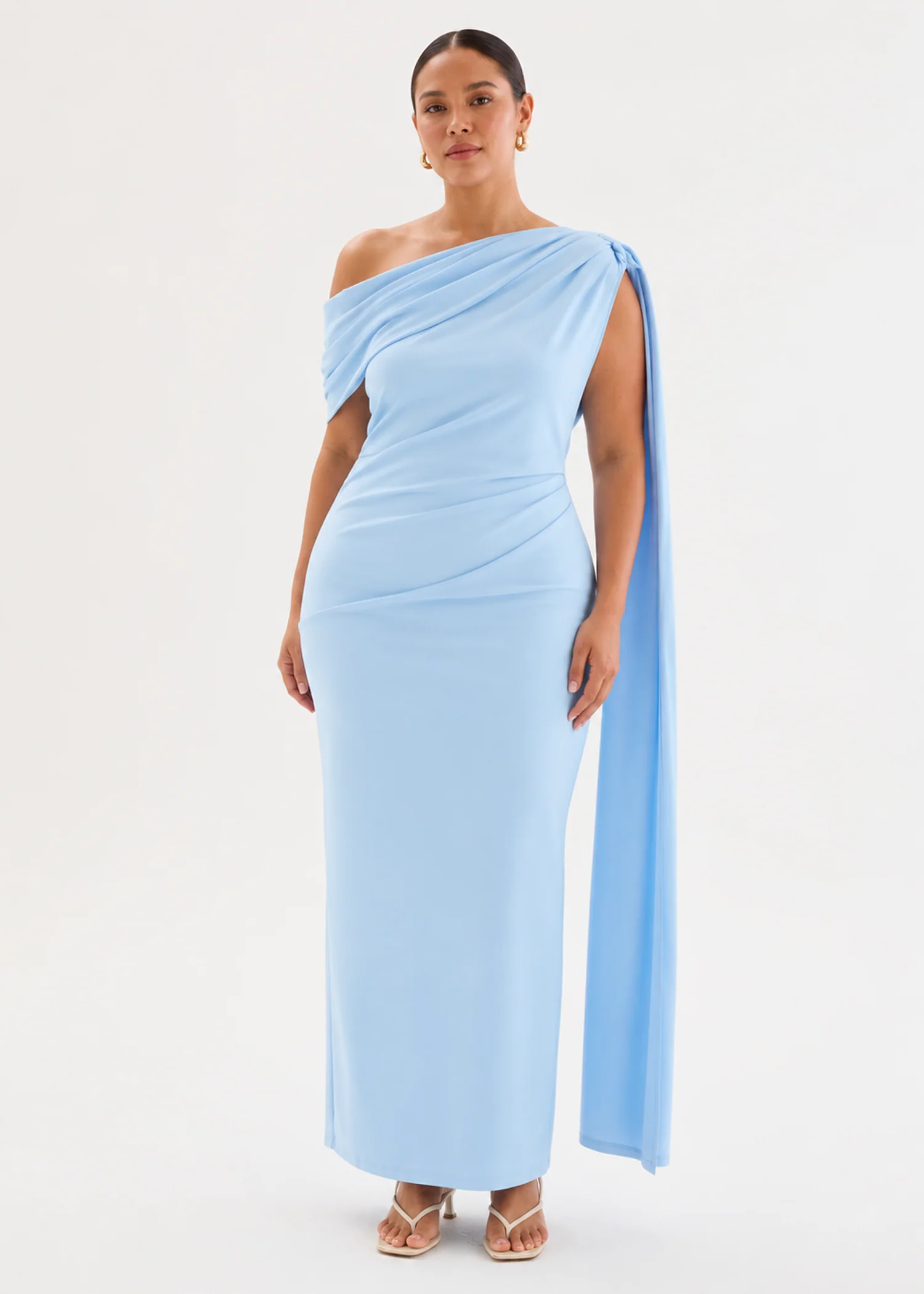Jovania Maxi Dress - Blue - Image 5