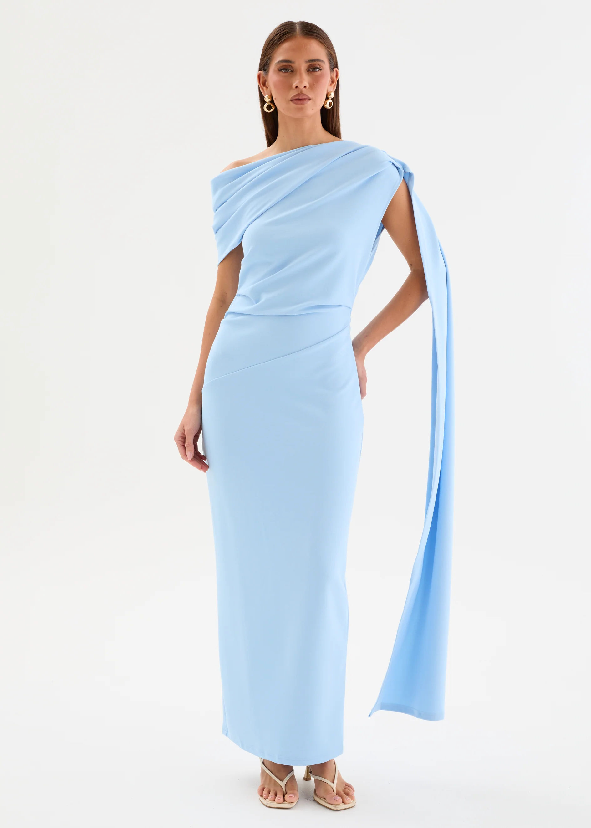 Jovania Maxi Dress - Blue - Image 7
