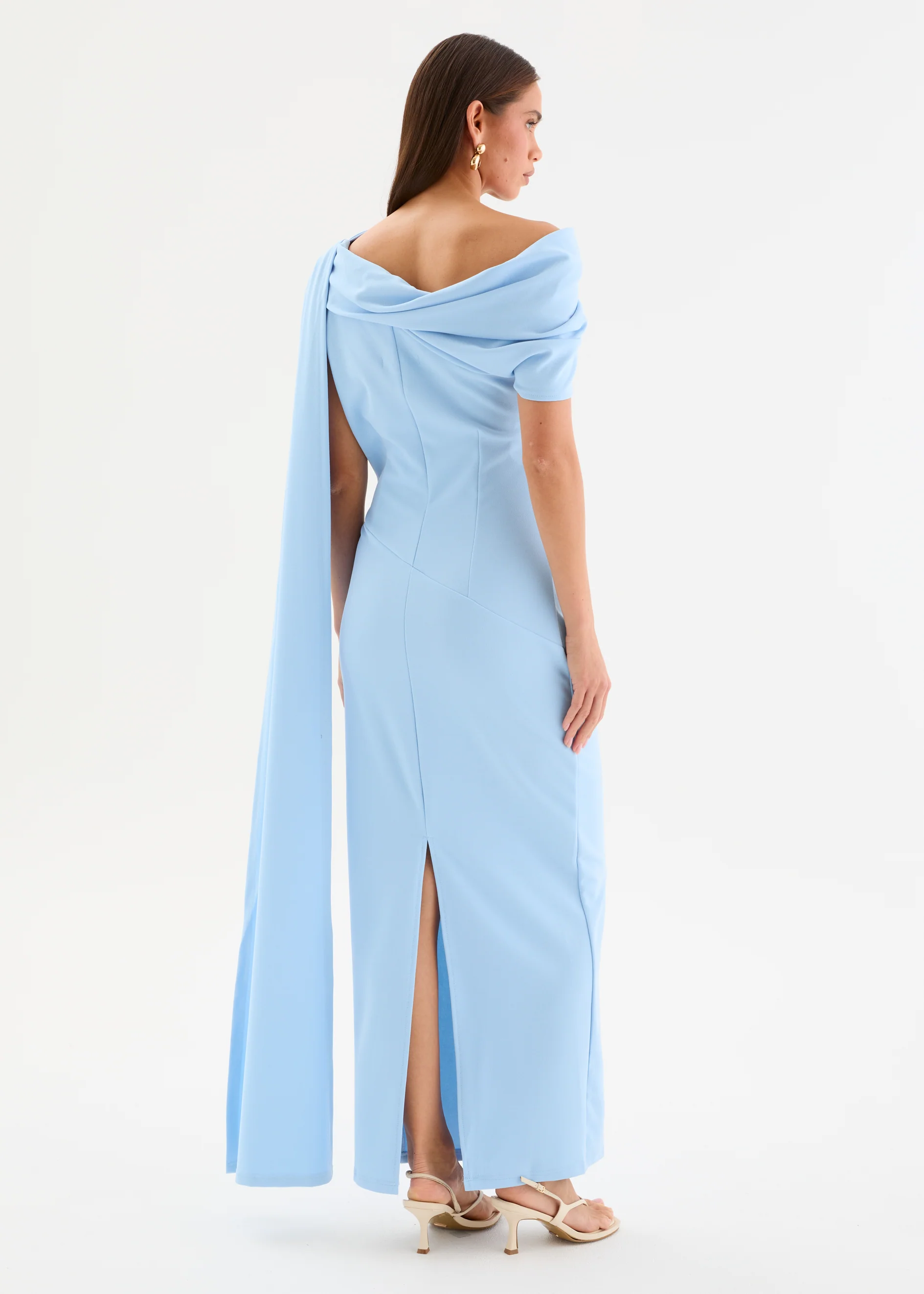 Jovania Maxi Dress - Blue - Image 9