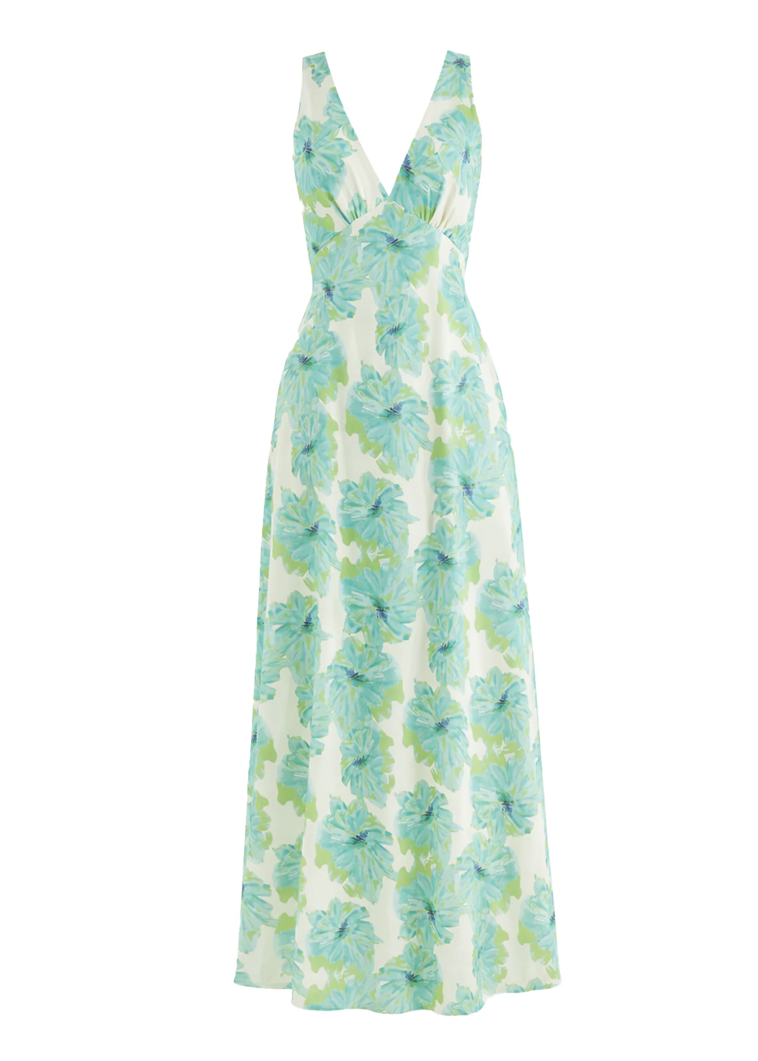 Julini Midi Dress - Jade Flowers - Image 2