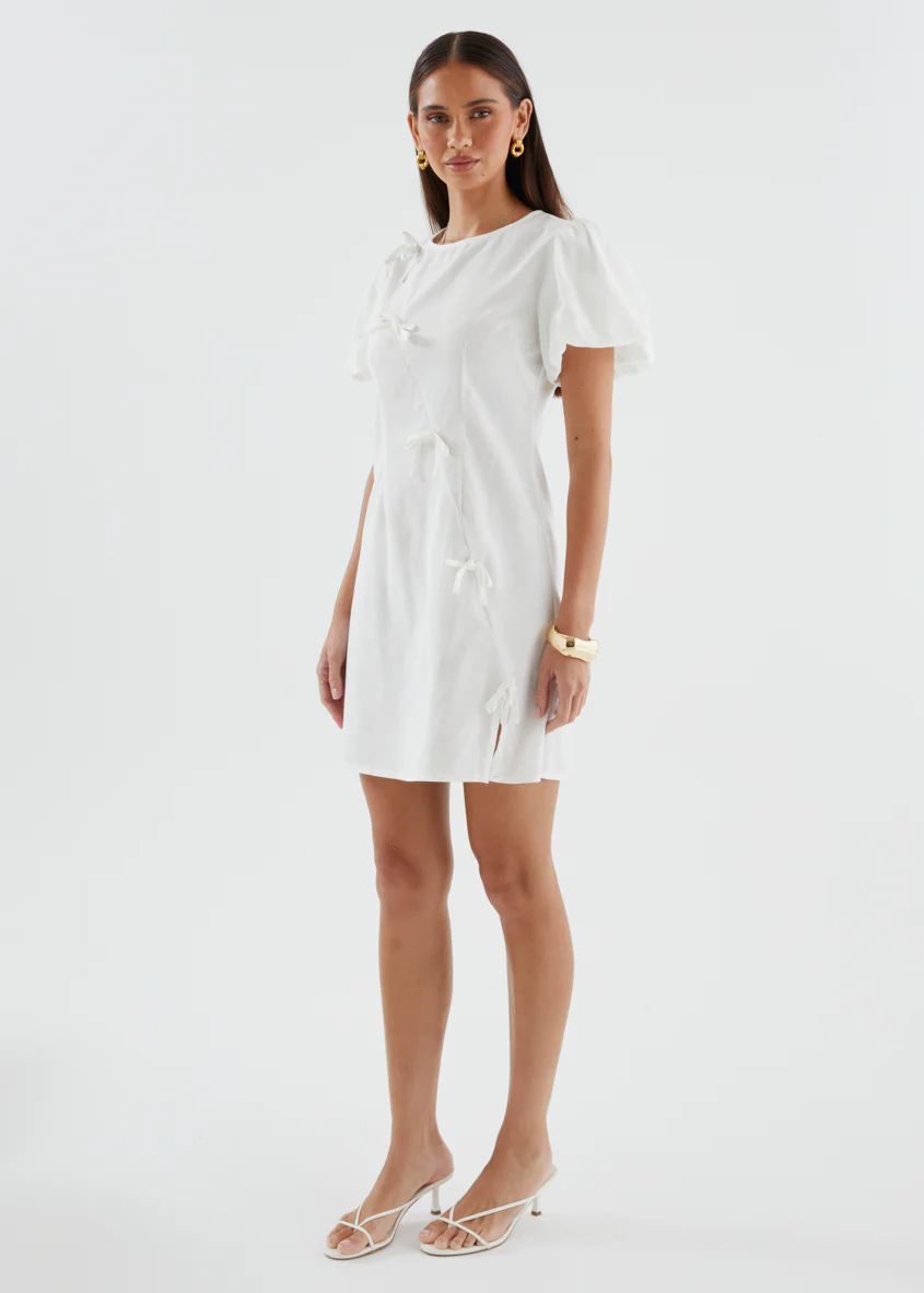 Kaidence Dress - Off White - Image 7