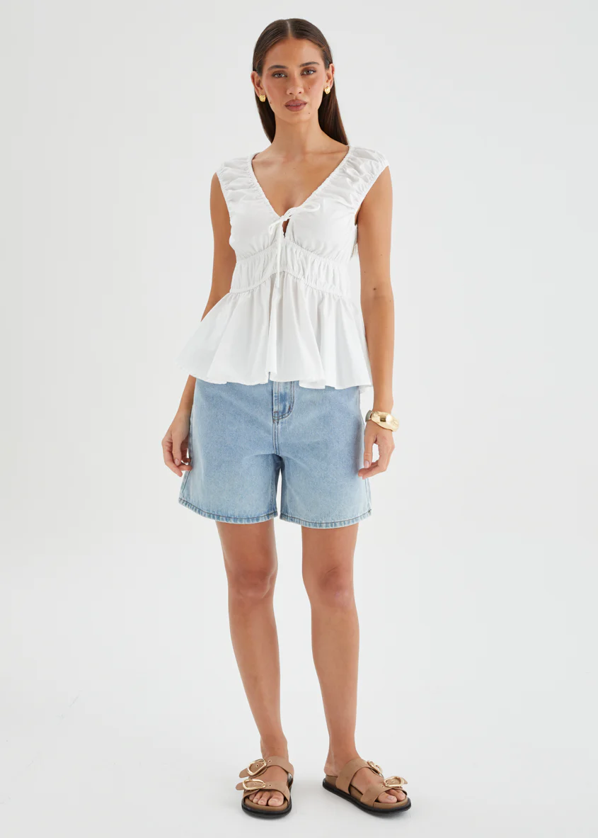 Kailanie Top - White - Image 4