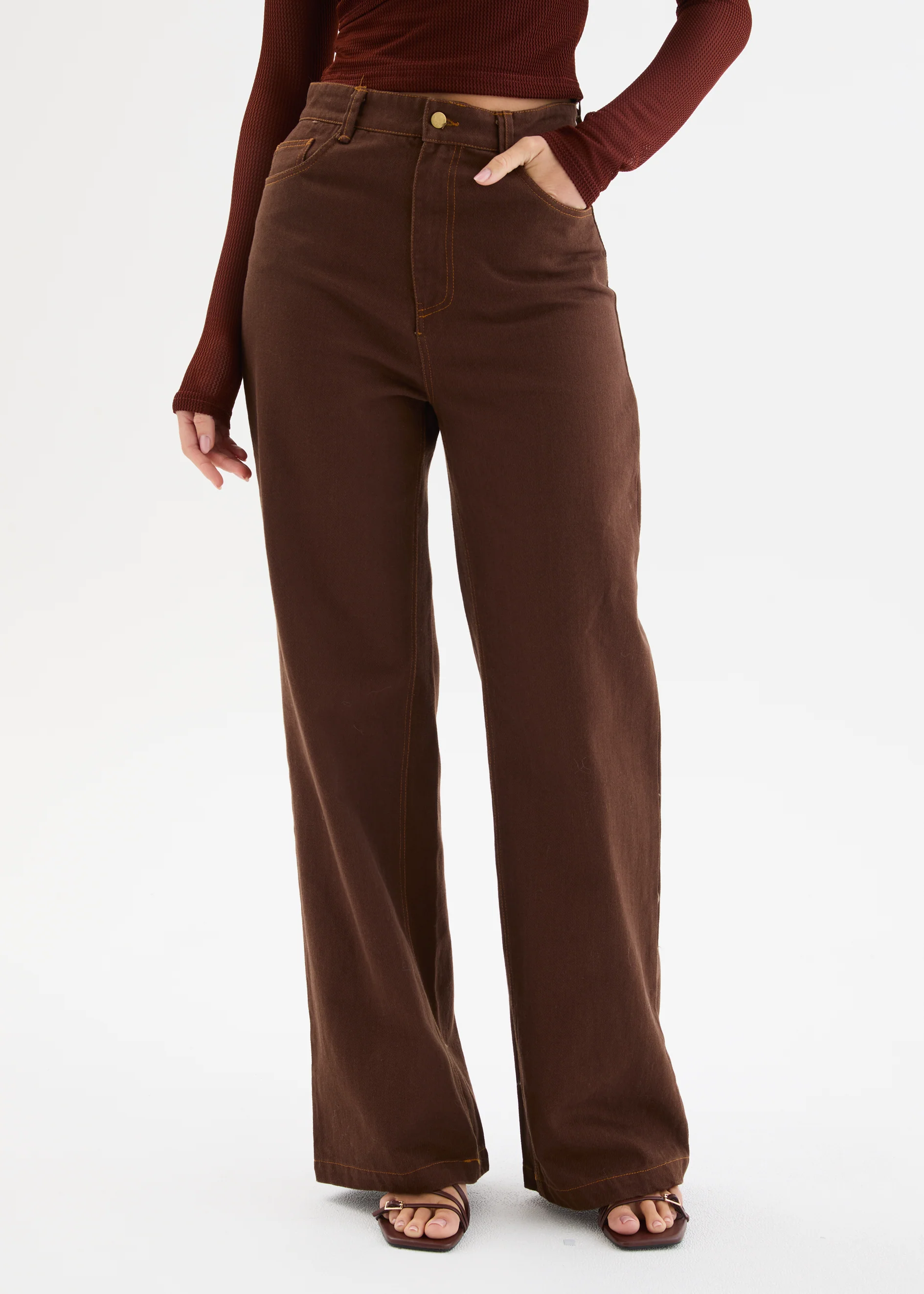 Kandice Jeans - Chocolate