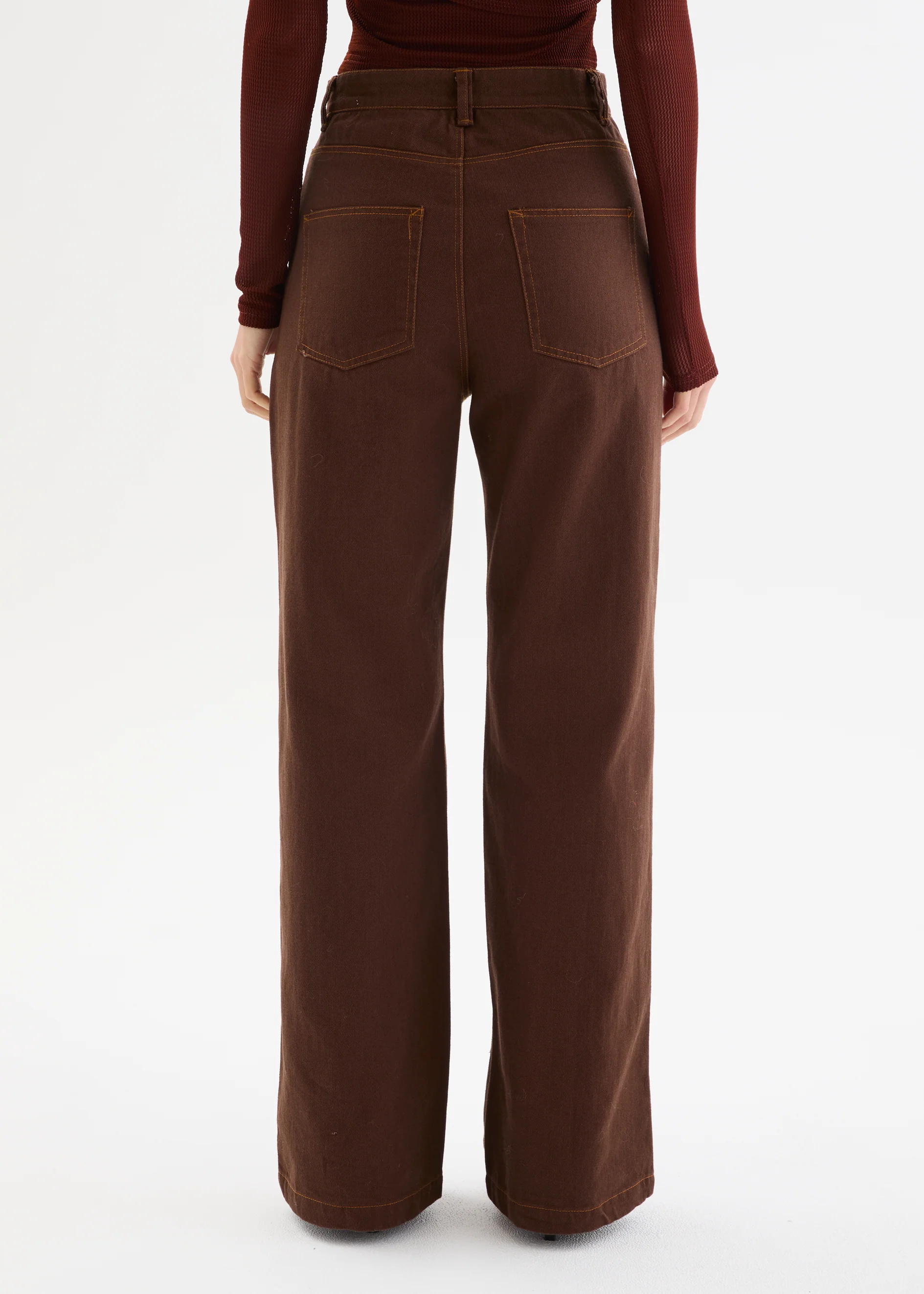 Kandice Jeans - Chocolate - Image 6