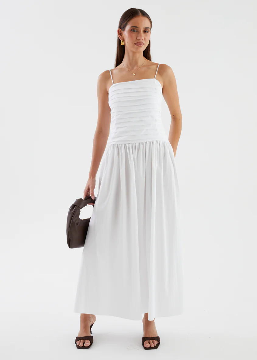 Kartrena Maxi Dress - White - Image 8