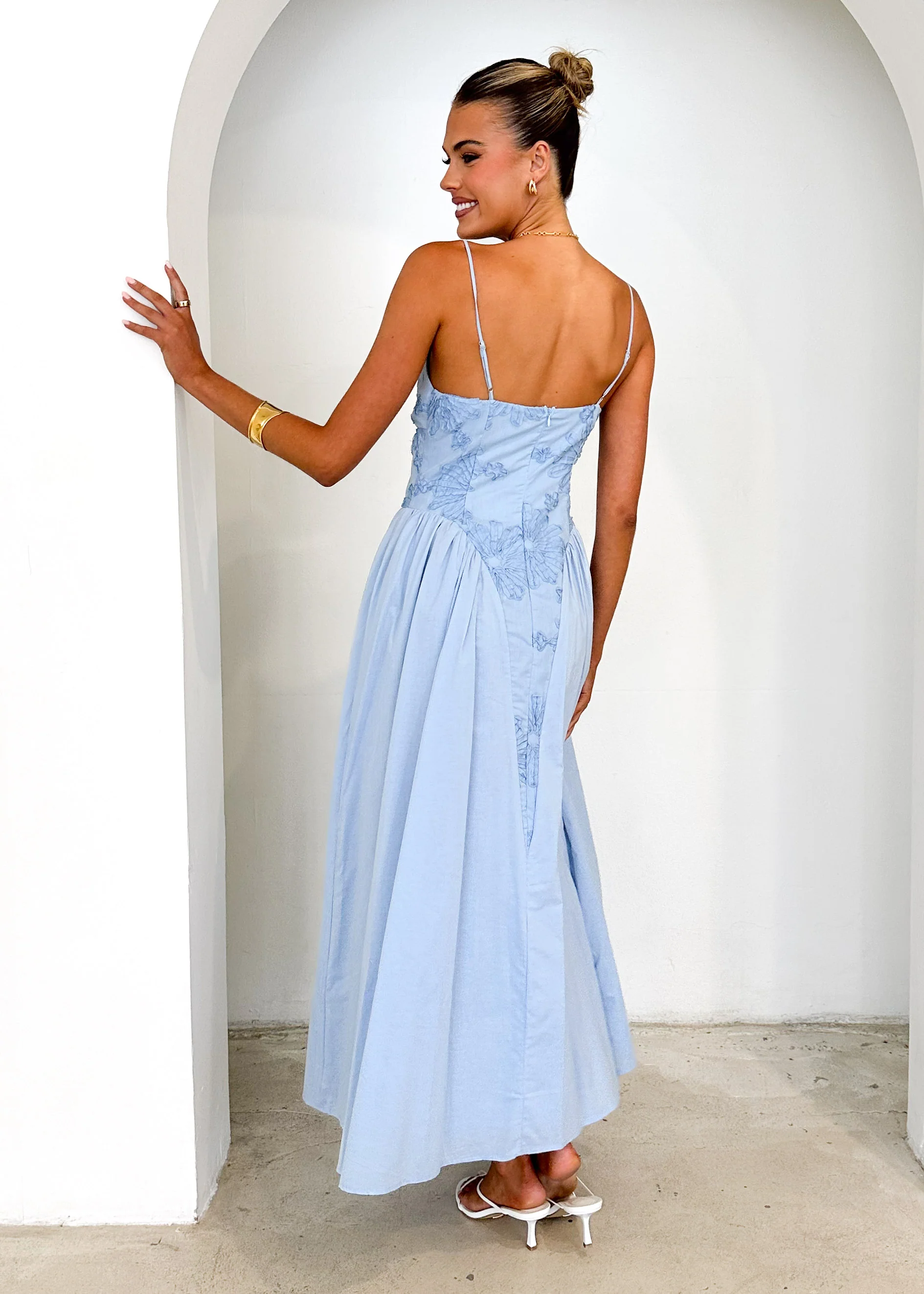 Kassi Maxi Dress - Blue - Image 5