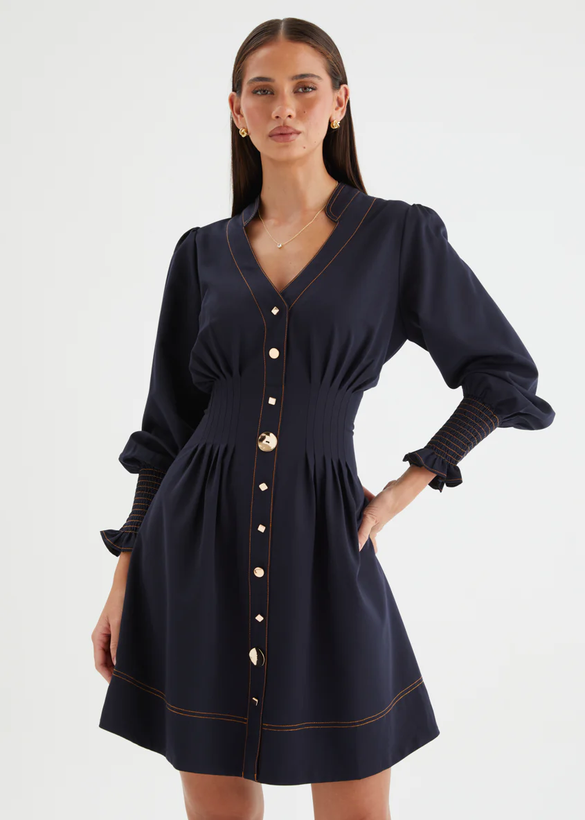 Katerina Dress - Midnight - Image 4