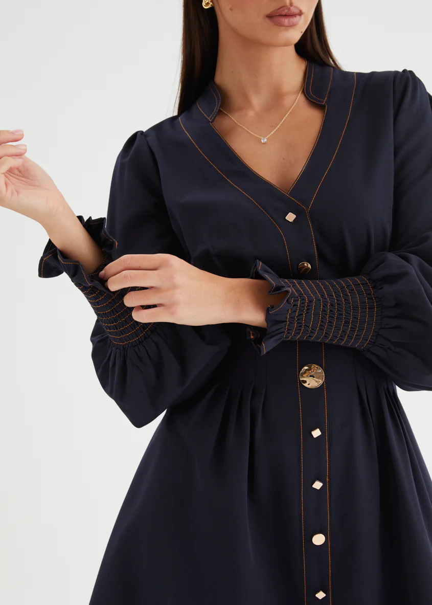 Katerina Dress - Midnight - Image 8