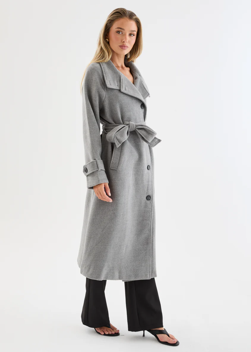 Kathrine Coat - Grey - Image 8