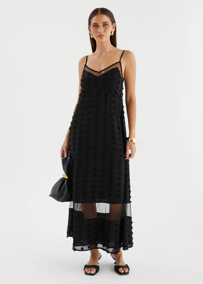 Kearan Maxi Dress - Black - Image 4