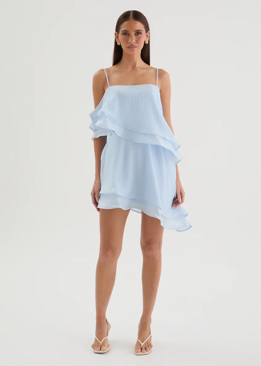 Kelandra Dress - Light Blue