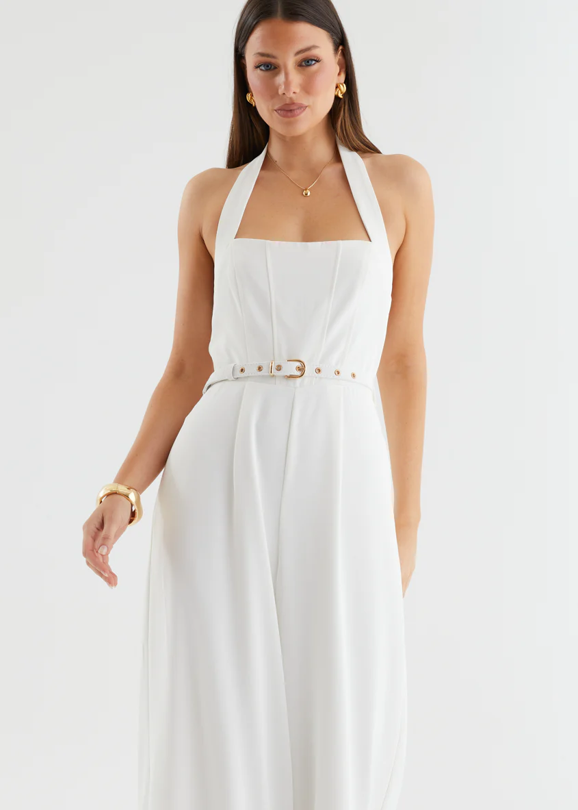 Kellsie Pantsuit - White - Image 3