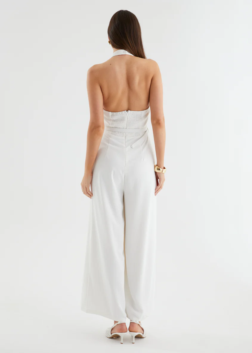 Kellsie Pantsuit - White - Image 7