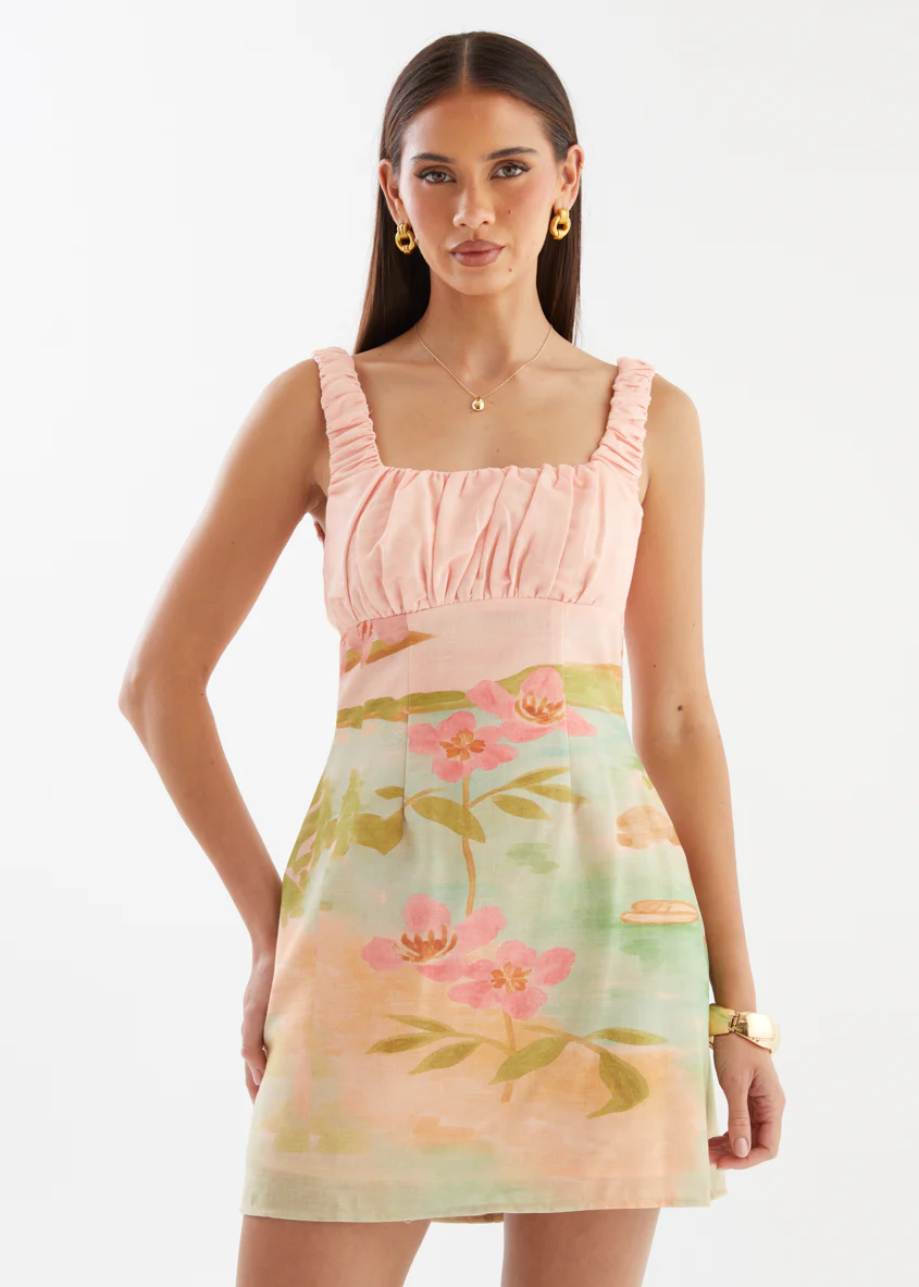 Kenia Dress - Pink Lagoon - Image 3