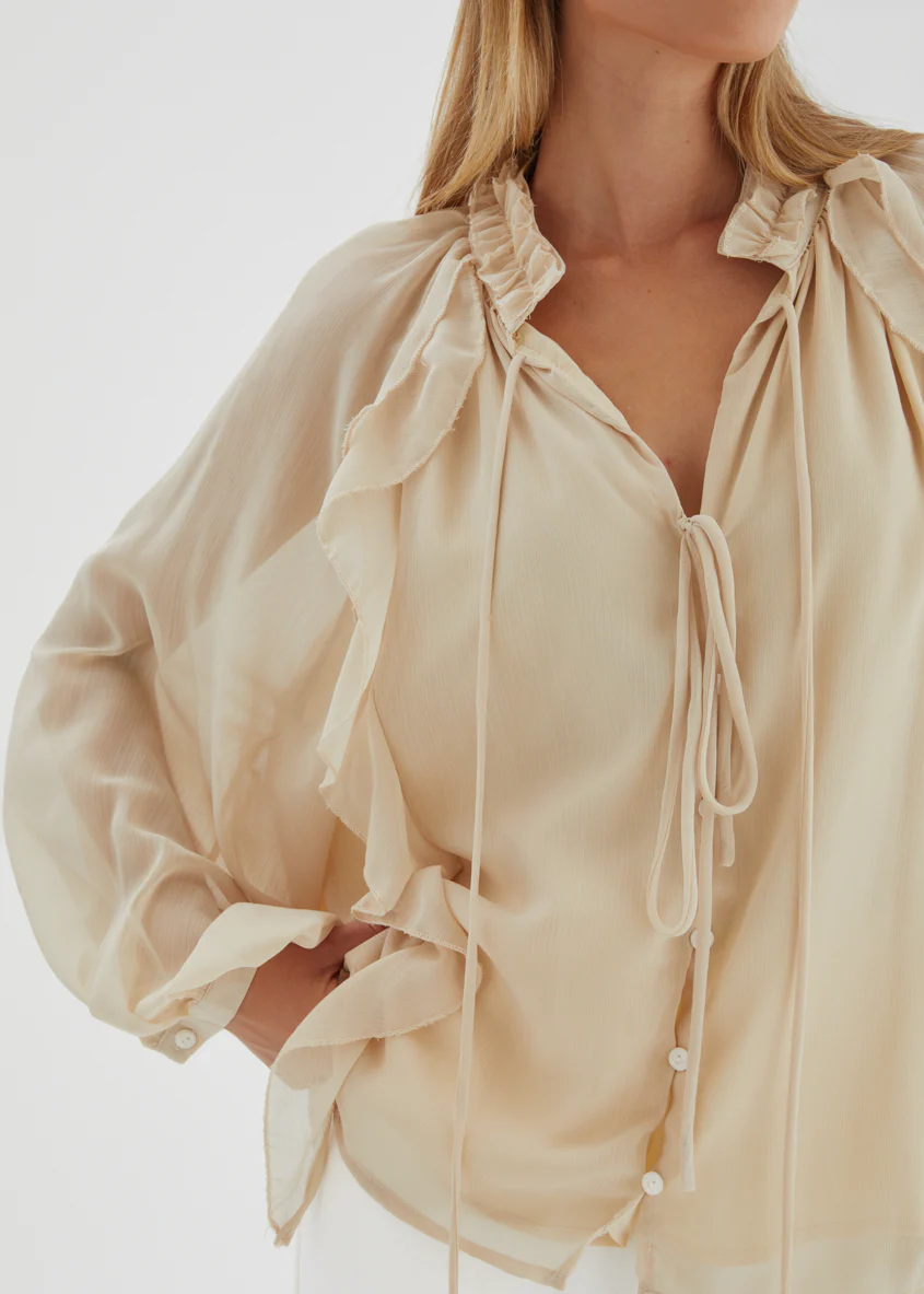 Kennedie Blouse - Flax - Image 10